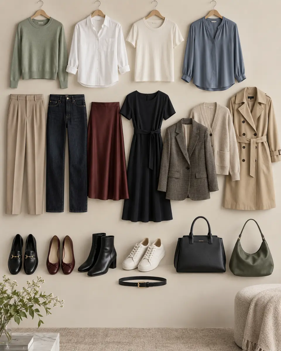 wardrobe moodboard